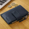 Мужское кожаное портмоне MINI-формата BRIALDI Stella relief navy BR49277NV фото 9 &mdash; 2chemodana